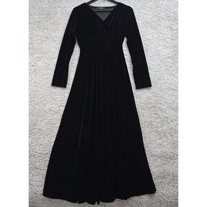 Urban CoCo Womens Velvet Maxi Dress Small Goth Witchy‎ Festival Medieval